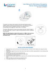 Infinite L-com OCCPIRSS50 Series User Manual