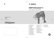 Bosch GSB 13 RE Original Instructions Manual