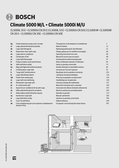 Bosch CL5000 M Operating Instructions Manual