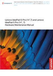 Lenovo IdeaPad 5 Pro 14IAP7 Hardware Maintenance Manual