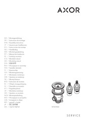 Hans Grohe AXOR 97357000 Assembly Instructions Manual