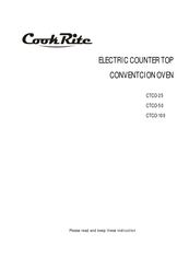 Atosa CookRite CTCO-50 Manual