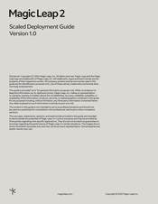 Magic Leap 2 Deployment Manual