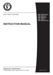 Hoshizaki DBF-43SD-T Instruction Manual