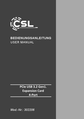 CSL 302206 User Manual