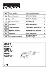 Makita 9564PC Instruction Manual