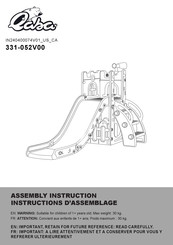 QABA 331-052V00 Assembly Instruction Manual