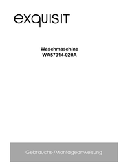 Exquisit WA57014-020A Manual