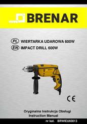 Brenar BRWIEU60013 Instruction Manual