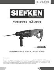 Siefken SCHOCK DAMON SD2604 Instructions Manual