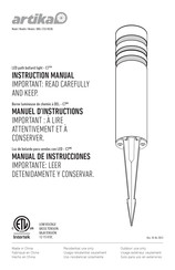 Artika 8BOL-C7LV-HD2BL Instruction Manual