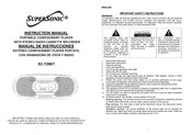 Supersonic SC-729BT Instruction Manual