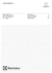 Electrolux WOSL9063CN User Manual