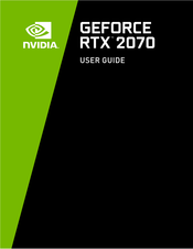Nvidia GeForce RTX 2070 User Manual