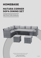 Homebase MATARA A201054110 Instruction Manual