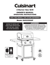 Cuisinart GAS2256AF Owner's Manual