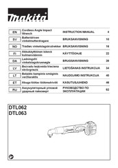 Makita DTL062 Instruction Manual