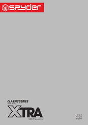 Spyder XTRA CLASSIC Series User Manual