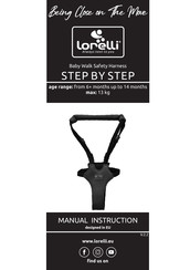 Lorelli STEP BY STEP Manual Instruction