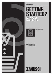 Zanussi ZWD 81663 NW User Manual