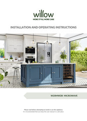 Willow W20MWDB Installation And Operating Instructions Manual