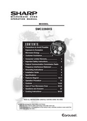 Sharp Carousel SMC2266KS Operation Manual