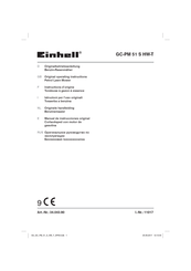 EINHELL GC-PM 51 S HW-T Original Operating Instructions