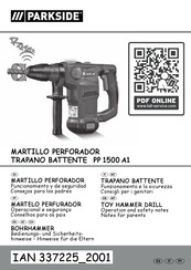Parkside PP 1500 A1 Operation And Safety Notes For Parents