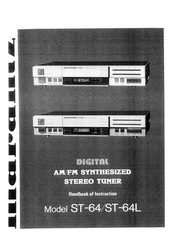 Marantz ST-64L Handbook Of Instructions