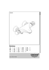 Grohe Sentosa 34 551 Manual