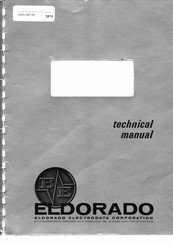 ElDorado 1615 Technical Manual