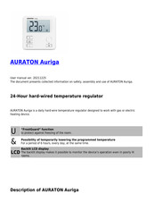 AURATON Auriga User Manual