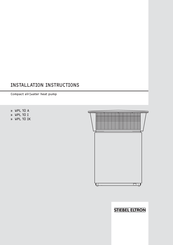 STIEBEL ELTRON WPL 10 IK Installation Instructions Manual