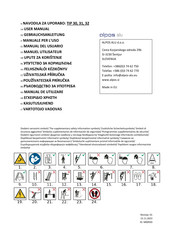 alpos alu TIP 32 User Manual