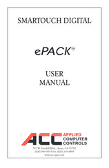 ACC SMARTOUCH DIGITAL ePACK User Manual