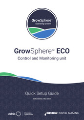 orbia NETAFIM GrowSphere ECO Quick Setup Manual