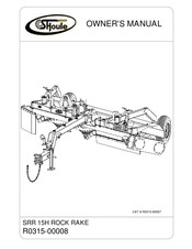 S Houle ROCK RAKE SRR 15H Owner's Manual