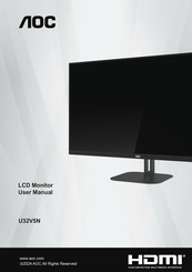AOC U32V5N User Manual