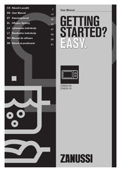 Zanussi ZFM20100 User Manual