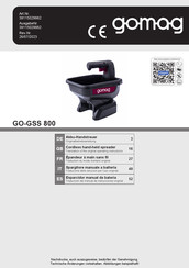 gomag 39115029982 Operating Instructions Manual