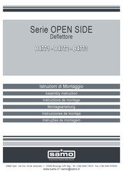 Samo B4771 Assembly Instruction Manual