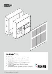 Rehau DHU W-C 22 L Instructions For Installation, Commissioning And Maintenance