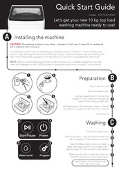 Stirling STR-TLW10WW Quick Start Manual