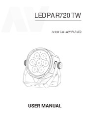 Avtech LEDPAR720TW User Manual
