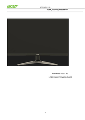 Acer KG271 M3 Lifecycle Extension Manual