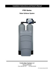 Franklin Water Treatment FTS1-0948-HE Installation Instructions And Owner's Manual