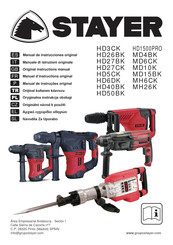 stayer MD4BK Original Instruction Manual