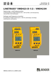Bender VMD423H-D-3 Quick Start Manual