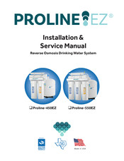Water quality Proline-450EZ Installation & Service Manual