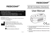 Rescomf XD100 User Manual